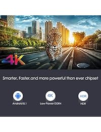 ACEMAX MX10 Smart TV Box Android 8.1 Oreo Rockchip RK3328 Quad Core 64bit 4GB RAM 32GB ROM 4K UHD USB 3.0 Fast Booking Up