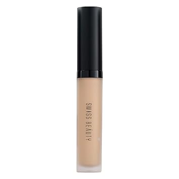Swiss Beauty Professional Liquid Concealer, Face MakeUp, Sand-Sable, 5.6g