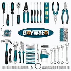 GoYwato Home Tool Kit 280-PCs - Protable Complete