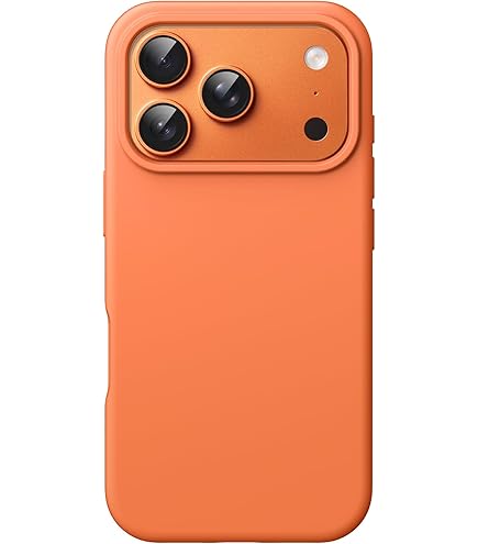 Amazon.com: JETech Case for iPhone 17 Pro Max, Orange | Solid