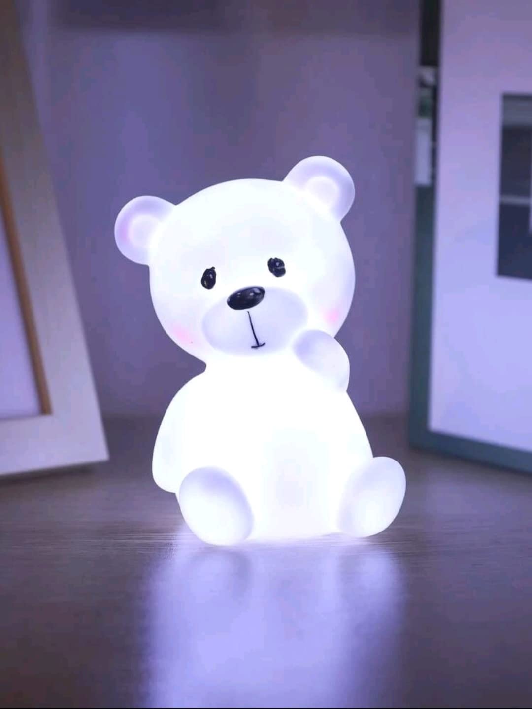 NAIS SELLERS Night Light,Night Lamp for Children,Table Lamp for Bedroom,led Lamp,Bedside Lamp,Baby Night Light,Teady Bear Light for Kids.