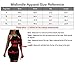 Misfondle Women's Sexy Bodycon Backless Spaghetti Lace up Mini Club Dress Khaki Red