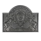 Minuteman International Lions Cast Iron Fireback