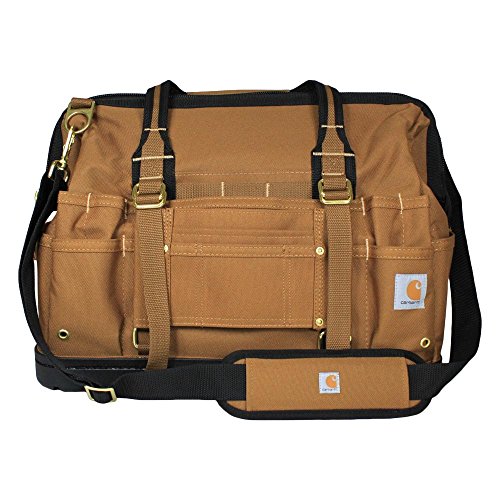 Carhartt Legacy Tool Bag 18-Inch w/ Molded Base, Carhartt Brown
