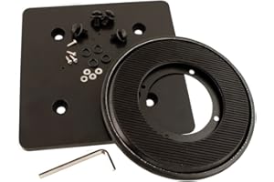 Aqua-Vu XD Turntable – 360° Rotating Mount for Underwater Cameras & Forward-Facing Sonar Shuttles – Compatible with HD Series