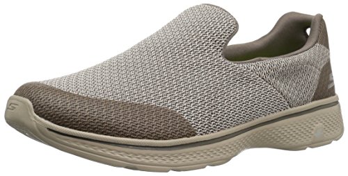 Skechers performance men s go walk 4-expert sneaker, kh…