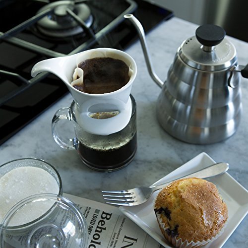 image for The Triumphant Chef Pour Over Kettle Coffee Maker: Stainless Steel Goo