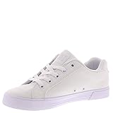 DC Women's Chelsea Skate Shoe, Black/Pink, 11 M US