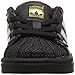 adidas Originals Baby Superstar Sneaker, Black White, 9K M US Toddler