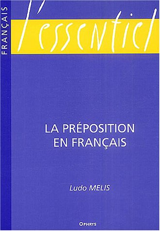 La  préposition en français