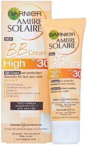 garnier sun protection face cream