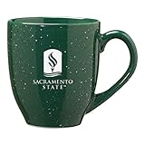 California State University, Sacramento - 16-ounce Ceramic Coffee Mug - Green