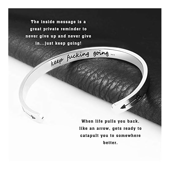 SAM-LORI-Inspirational-Cuff-Bracelet-Bangle-Keep-Going-Motivational-Mantra-Quote-Stainless-Steel-Engraved-Best-Friend-Sister-Gift-for-Women-Teen-Girls-with-Hidden-Message SAM-LORI-Inspirational-Cuff-Bracelet-Bangle-Keep-Going-Motivational-Mantra-Quote-Stainless-Steel-Engraved-Best-Friend-Sister-Gift-for-Women-Teen-Girls-with-Hidden-Message