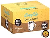 CozyUp Breakfast Blend Medium Roast Coffee Pods for Keurig Brewers, 100 Ct.