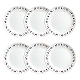 Corelle Livingware Lunch Plates (6 Pack), Nordic Blue