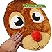 JOYIN 5 Pieces Christmas Theme Bathroom Decoration Set w/Toilet Seat Cover, Rugs, Tank Cover, Toilet Paper Box Cover and Santa Towel for Xmas Indoor Décor, Party Favors (Reindeer)