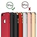 iPhone 7 Plus Case, RANVOO Thin Hard Slim Fit Stylish Cover with 3 Detachable Parts Case, Gold [Clip-ON]