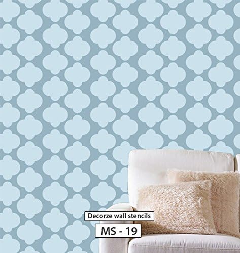 Large Moroccan wall stencils designs, MS-19