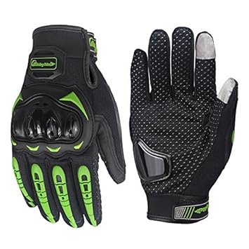 ARTOP Guantes Moto Anti deslizante Anti colisión con Dedo Táctil muy Buena