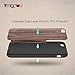 iPhone 6 Case Phone 6s Case TabPow Wooden Design Shockproof Drop Protection Heavy Duty Dual Layer Slim Hybrid Wood Case Cover For iPhone 6 iPhone 6S Dark Rosewood