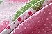 Stitching Polka Dot Floral Patchwork Bed spread Quilts Set for Girls Children Kids 2 Pieces Twin