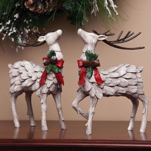 Reindeer Figurines for Christmas | WebNuggetz.com