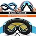 HONGDAK Ski Goggles Snowboard Snowmobile Men Women Anti Fog Polarized OTG Over Glasses Snow Sports Sunglass Snowboarding Jet Skiing Youth Kids