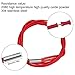 AFUNTA 12 PCS 12V 40W 620 Ceramic Cartridge Heater and NTC Thermistor 100K 3950 Fit 3D Printer & Heat High Temperature Resistant Adhesive Polyimide Tape for Electric Task - Red & White