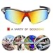 Polarized Sunglasses Sport Cycling Men Women (black, black)