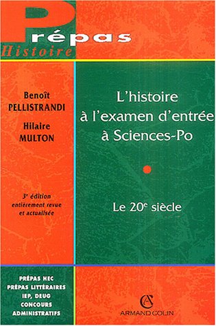 L' histoire à l'examen d'entrée à Sciences-po