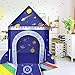 Vimpro Play Tent for Kids, Rocket Ship and Planet Design Kid Tent for Indoor and Outdoor Fun, Foldable Playhouse Toy + Carry Bag for Boys & Girls, Imaginative Games & Perfect Gift for Christmas