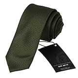CID-045 Fashion Mens Checkered Skinny Tie Gift Box ST By Dan Smith