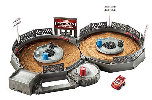 Disney/Pixar Cars Mini Racers Crank & Crash Derby Playset