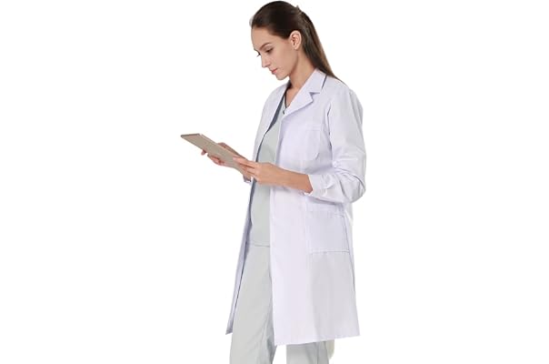Amazon Los más vendidos: Mejor Batas de Laboratorio Médico para Mujer