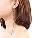 Ivysan Handmade Fashion Bohemian Natural Feather Long Dangle Earrings