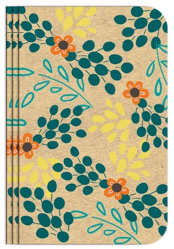 Pocket Notebook Set (12 NotebooksTotal) 3.25" x 5.25" Lined Pages, Stitched Binding, 4 Different Designs Stationery Notepad