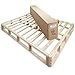 Hercules 8 Inch High Profile Foundation Mattress Box Spring Replacement for More Support Without Added Bulk and Sturdy Slats, California King