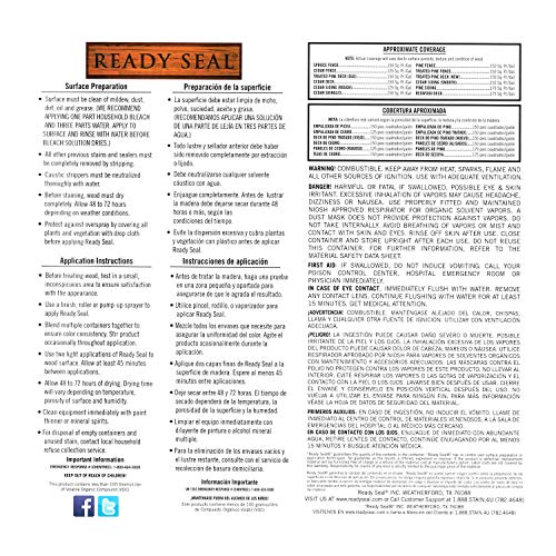 Ready Seal 110 1Gallon Can Golden Pine Exterior Wood Stain and Sealer