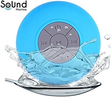 Sound Machine Waterproof Bluetooth Shower Speaker - Water Resistant with Bluetooth 3.0 That Is Handsfree and Portable. Eliminate Your Headphones Now! 100% Satisfaction Guaranteed!