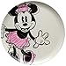 Zak Designs MMOP-0353 Disney 10-inch Plastic Dinner Plate, Minnie Mouse