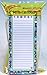 Creative Hobbies Magnetic Memo Note Pads, 60 Sheets Per Pad, 8 inch x 3.5 Inch, 3 Each of 2 Fun Girl Designs - Total of 6 Pads (Set 2)