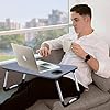 Laptop-Bed-TablePortable-Lap-DeskNotebook-Stand-Reading-HolderNotebook-Table-Dorm-Desk-with-Foldable-Legs-Cup-Slotfor-Eating-BreakfastReadingWatching-Movie-on-BedSofa60-x-40cm Laptop Bed Table,Portable Lap Desk,Notebook Stand Reading Holder,Notebook Table Dorm Desk with Foldable Legs & Cup Slot…
