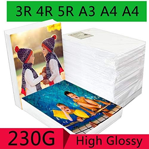 New Edify Ltd Photo Paper High Glossy For Inkjet Printer Photo Studio Photographer Imaging Size A3 20Sheets