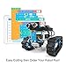 Makeblock Starter Robot Kit, DIY 2 in 1 Advanced Mechanical Building Block, STEM Education to Learn Robotics, Electronics and Program. (IR Version)