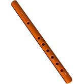 QWQJ Traditional 6 Hole Bamboo Flute Clarinet Student Musical Instrument Wood Color