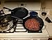Pre Seasoned Cast Iron Skillets - 3 Pan Set 9.85