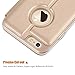 Benuo  Touch Series View Window Folio Flip PU Leather Case Magnetic Closure, Unique Case for iPhone 6 Plus/6S Plus with Stand and Metal Sensor Feature 5.5