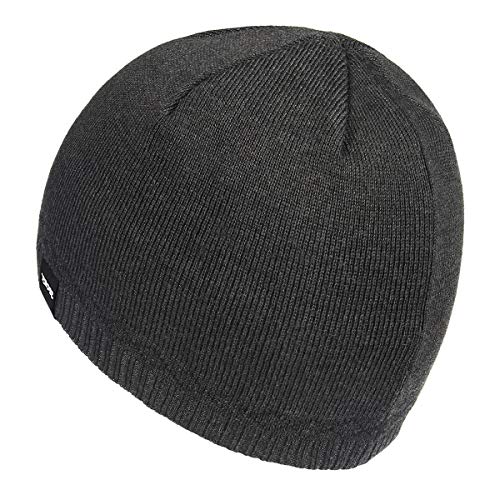 Bodvera Mens Winter Warm Knit Beanie Hats Tactical Fleece Plain Toboggan Ski Skull Cap, (Carbonarius) - Thumbnail 3