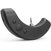 East Brooklyn Labs Bluetooth Adapter and Amplifier for Audio-Technica ATH M40x Professional Headphones from Wired to Wireless, black (ATH-M40x - BAL-M40X)
