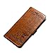 CiCiCat UMIDIGI F1/F1 Play Case Cover, Slim Light Flip Shell Case, Stylish Premium Stand Soft Protective Case, Fashion Designs Cover Case for UMIDIGI F1/F1 Play Smartphone. (Brown, 6.3'')